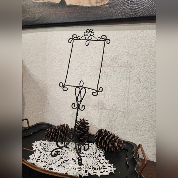Twisted Wire Picture Frame/Card Holder - Picture 3 of 5